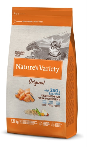 NATURES VARIETY ORIGINAL STERILIZED SALMON 1.25 KG