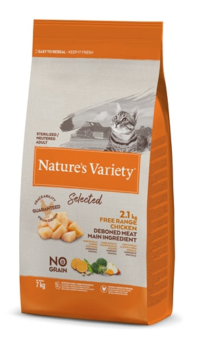 NATURES VARIETY SELECTED STERILIZED FREE RANGE CHICKEN 7 KG