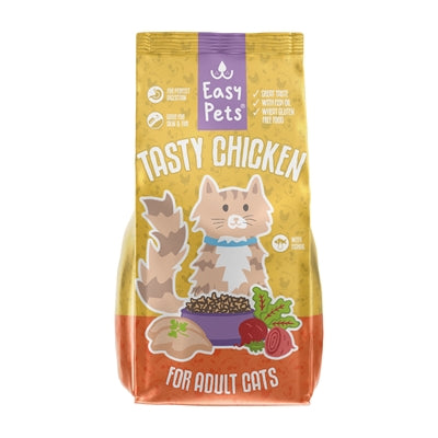 EASYPETS TASTY CHICKEN ADULT KATTENVOER 1.5 KG