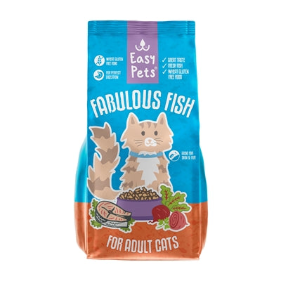 EASYPETS FABULOUS FISH ADULT KATTENVOER 1.5 KG