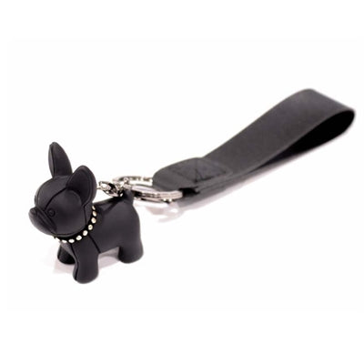 CROCI SLEUTELHANGER BULLDOG ZWART 4.5 CM