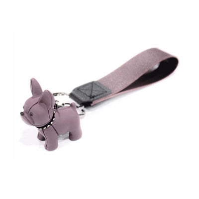 CROCI SLEUTELHANGER BULLDOG ROZE 4.5 CM