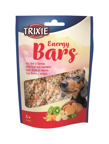 TRIXIE ENERGY BARS MET FRUIT EN GROENTE 20 GR 5 ST