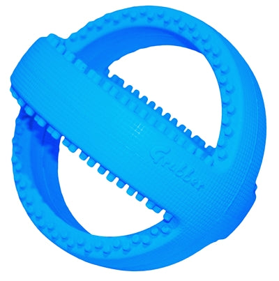 HAPPY PET GRUBBER INTERACTIEVE VOETBAL BLAUW 18X18X18 CM