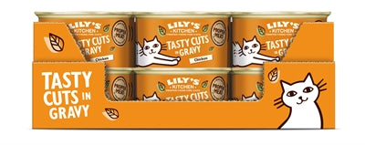 LILY'S KITCHEN SIMPLY CHICKEN TASTY CUTS IN GRAVY 24X85 GR