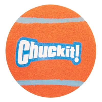 CHUCKIT TENNISBAL MEDIUM 6X6X6 CM 2 ST