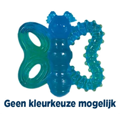JW BUTTERFLY CHEW-EE TEETHER ASSORTI 16.5X11X2 CM
