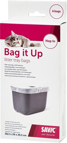 SAVIC KATTENBAKZAK BAG IT UP VOOR HOP IN KATTENBAK 58.5X39X39.5 CM
