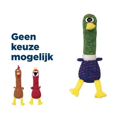 KONG SHAKERS CUCKOOS ASSORTI 32X9X8 CM