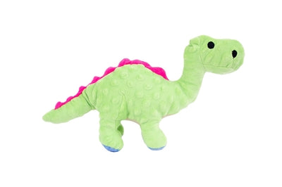 SAZZZ PLUCHE DINO GROEN 36X10X9 CM