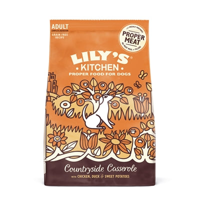 LILY'S KITCHEN CHICKEN / DUCK COUNTRYSIDE CASSEROLE 1 KG