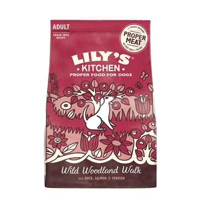 LILY'S KITCHEN WILD WOODLAND WALK DUCK / SALMON / VENISON 1 KG