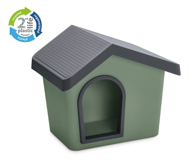 IMAC HONDENHOK ZEUS 70 2ND LIFE GERECYCLED GROEN 72X62X62.5 CM