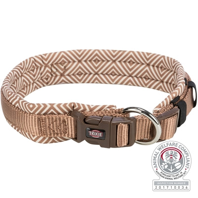 TRIXIE HALSBAND HOND BOHO EXTRA BREED MET RUIT KARAMEL XS-S 27-35X1 CM