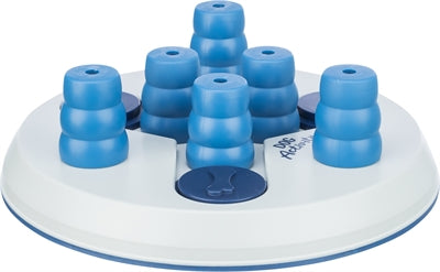 TRIXIE DOG ACTIVITY STRATEGIESPEL SLIDE&FUNBOARD WIT / BLAUW 23X23 CM