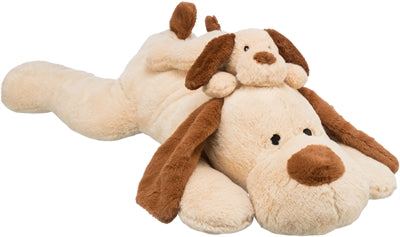 TRIXIE HOND BENNY PLUCHE BEIGE / BRUIN 30 CM