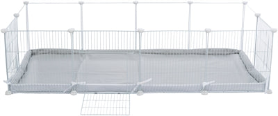 TRIXIE VLOER VOOR INDOORREN 62460 GRIJS / WIT 140X70 CM