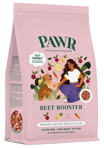 PAWR PLANTAARDIG BEET BOOSTER RODE BIET / PASTINAAK / BONEN / WORTEL 750 GR