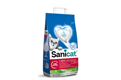 SANICAT 7 DAYS ALOE VERA KATTENBAKVULLING 4 LTR