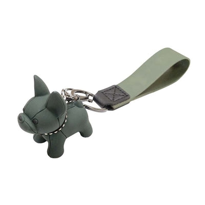 CROCI SLEUTELHANGER BULLDOG GROEN 4.5 CM