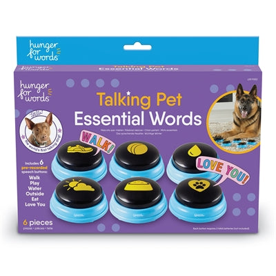 HUNGER FOR WORDS TALKING PET ESSENTIAL WORDS SET 28.5X23.X4.8 CM