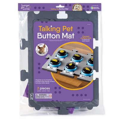 HUNGER FOR WORDS TALKING PET BUTTON MAT 47.X34.X2. CM