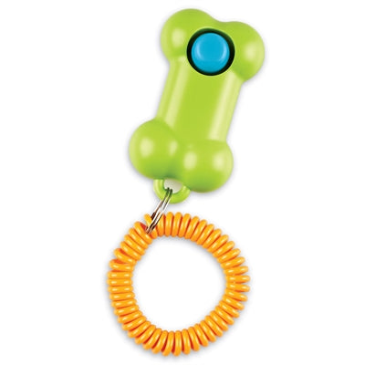 BRIGHTKINS SMARTY POOCH TRAINING CLICKER BONE 11.4X4.X15.2 CM