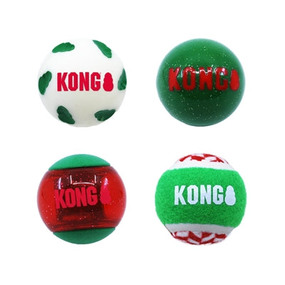 KONG OCCASIONS BALLEN 6.5 CM 4 ST