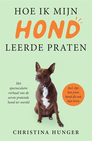 BOEK HOE IK MIJN HOND LEERDE PRATEN 21.5X14X2.5 CM