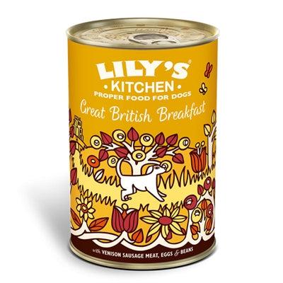 LILY'S KITCHEN DOG ADULT GREAT BRITISH BREAKFAST 6X400 GR