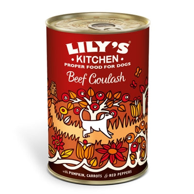 LILY'S KITCHEN DOG ADULT BEEF GOULASH 6X400 GR