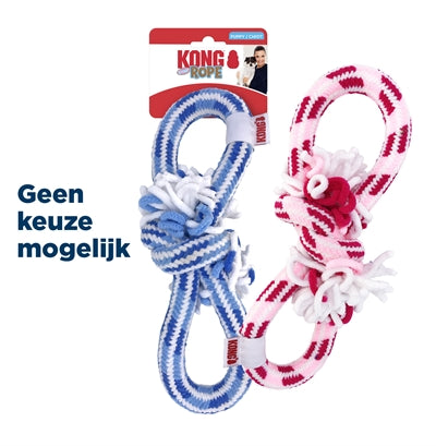 KONG ROPE TUG PUPPY ASSORTI 30.5X15.5X7 CM