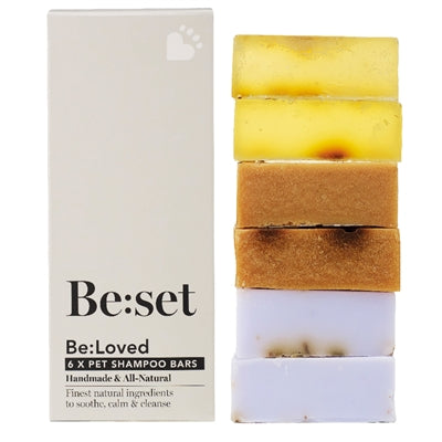 BELOVED SHAMPOO BARS GIFTSET SOOTHE. CALM. CLEANSE 6X55 GR