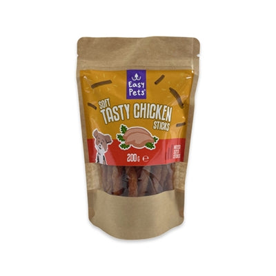 EASYPETS SOFT TASTY CHICKEN STICKS 200 GR