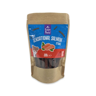 EASYPETS SOFT SENSATIONAL SALMON STICKS 200 GR