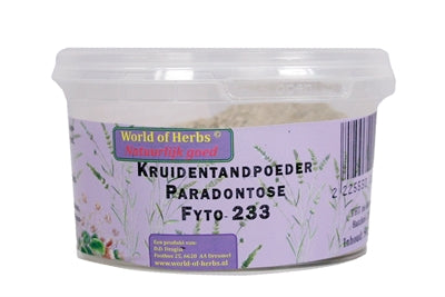 DIERENDROGIST FYTOTHERAPIE KRUIDENTANDPOEDER PARADONTOSE 50 GR