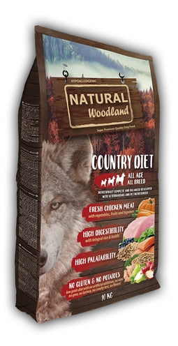 NATURAL WOODLAND COUNTRY DIET 10KG