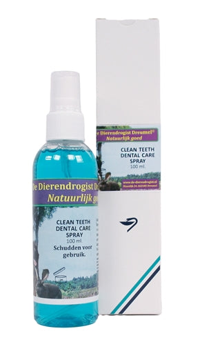 DIERENDROGIST CLEAN TEETH DENTAL CARE SPRAY 100 ML