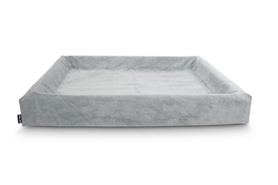 BIA BED RIB HOES HONDENMAND GRIJS BIA-7 120X100X15 CM