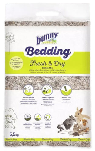 BUNNY NATURE BUNNYBEDDING FRESH & DRY SPELTMIX 29 LTR-5.5 KG