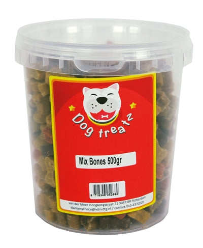 DOG TREATZ MIX BONES 500 GR
