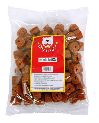 DOG TREATZ SEMI MOIST RUND 500 GR