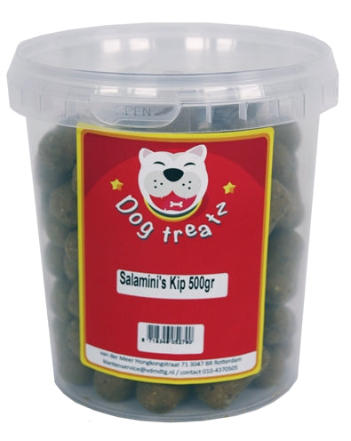 DOG TREATZ SALAMINI KIP 500 GR
