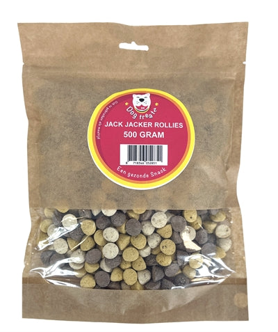 DOG TREATZ JACK JACKER ROLLIES 500 GR