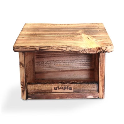 UTOPIA VOGEL VOEDERHUISJE GEBRAND DOUGLAS HOUT 19X28X22 CM