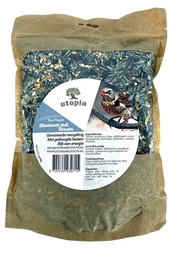 UTOPIA STROOIVOER MET BESSEN 1.9 KG