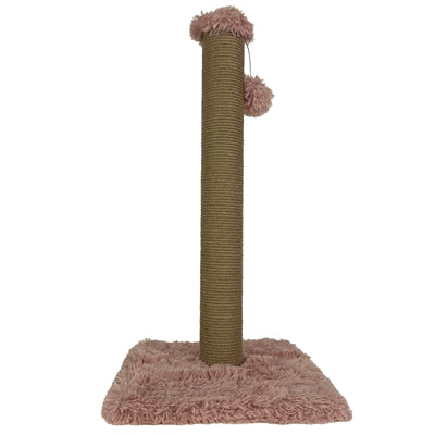 FOEIII KRABPAAL PLUCHE ROZE 39X39X80 CM