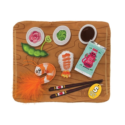 KONG PULL-A-PARTZ SUSHI 26.5X21.5X2.5 CM