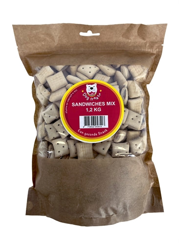 DOG TREATZ SANDWICHES MIX 1.2 KG