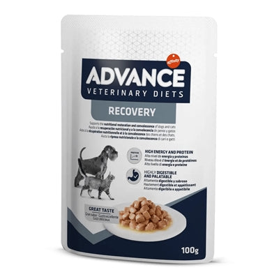 ADVANCE VETERINARY DIET DOG / CAT RECOVERY HERSTEL 11X100 GR
